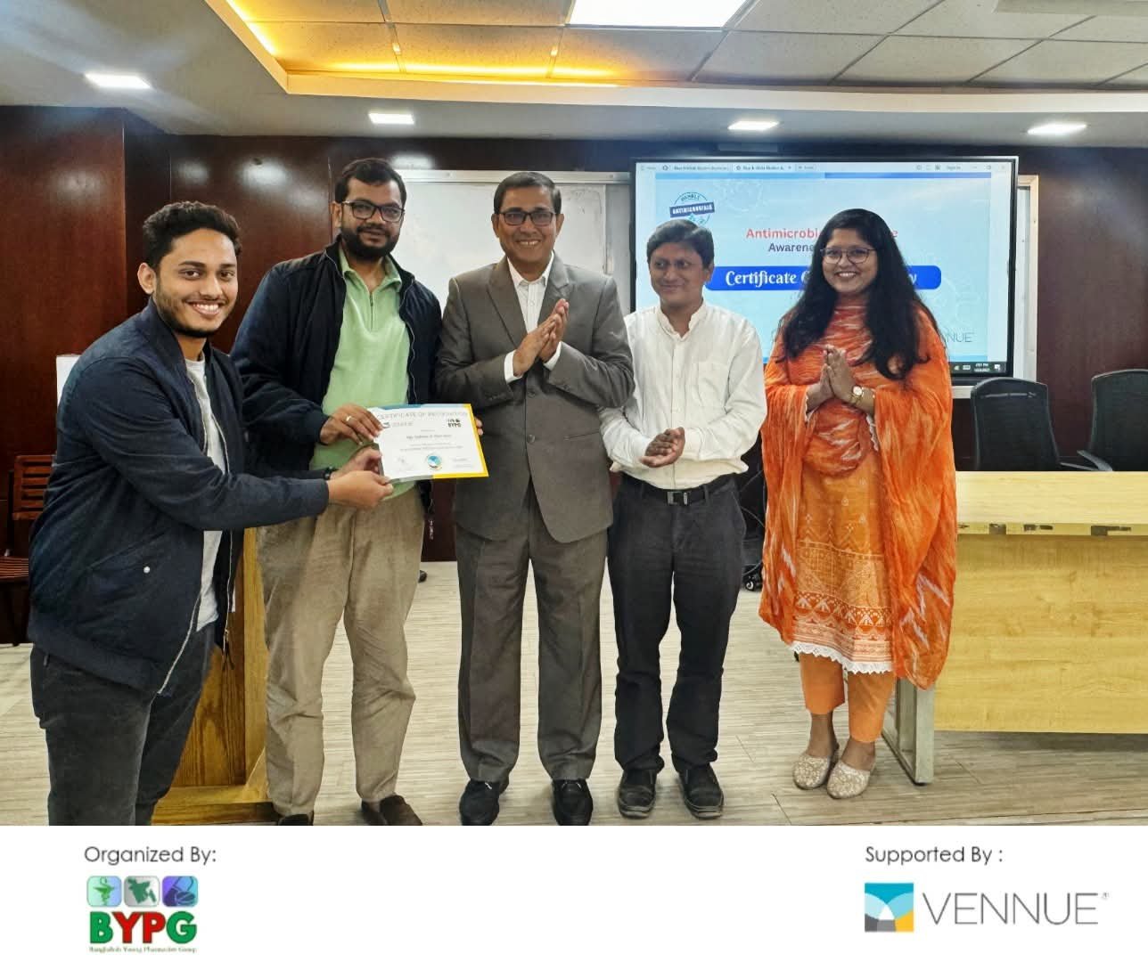 AMR Awareness Certificate Giving Ceremony at USTC, Chittagong